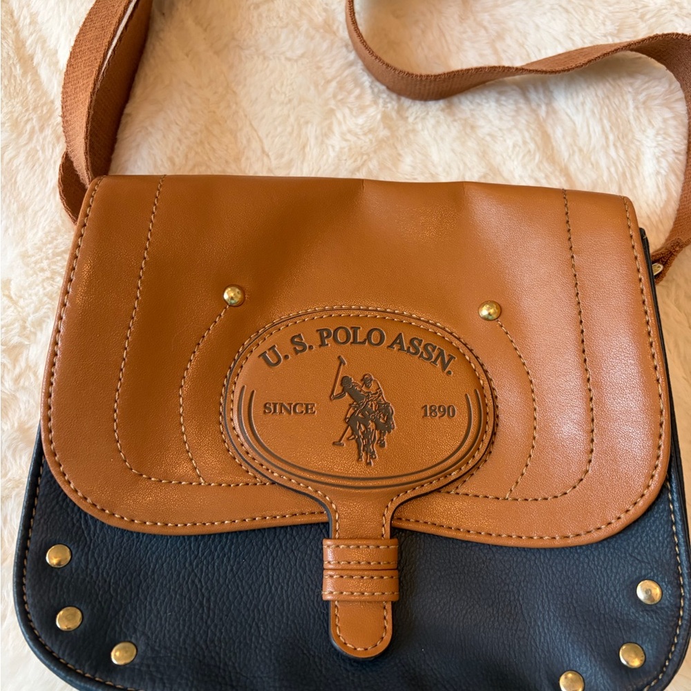 U.S. Polo Assn. Brown and Shoulder Bag